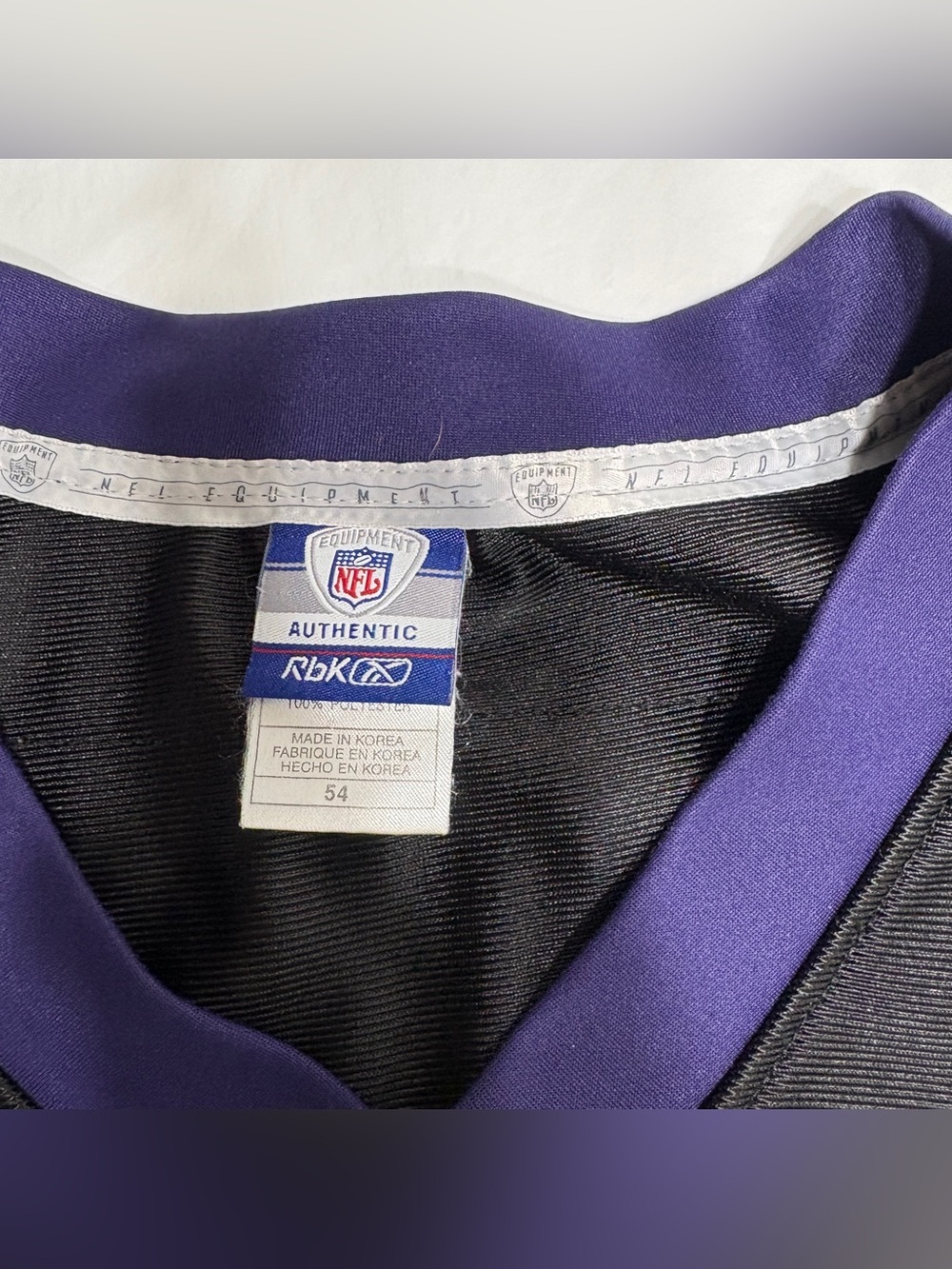 Vintage Reebok On-Field Baltimore Ravens Kelly Gregg #97 NFL Jersey Men’s 54 3XL - Picture 4 of 10